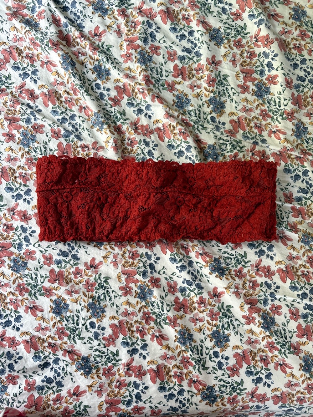 aerie Red Lace Bandeau